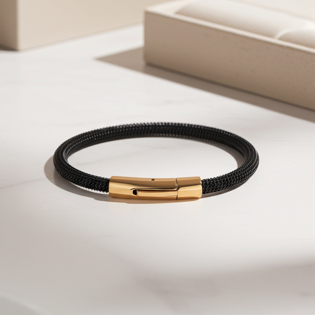 Snoet Stål Armbånd