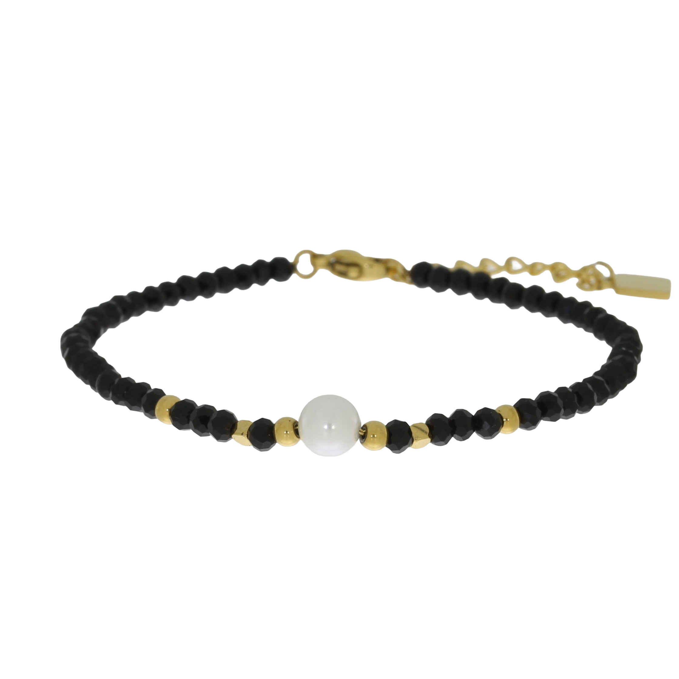 Onyx Perle Armbånd