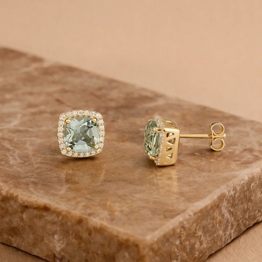 8 Karat Amé Verte Ørestikker