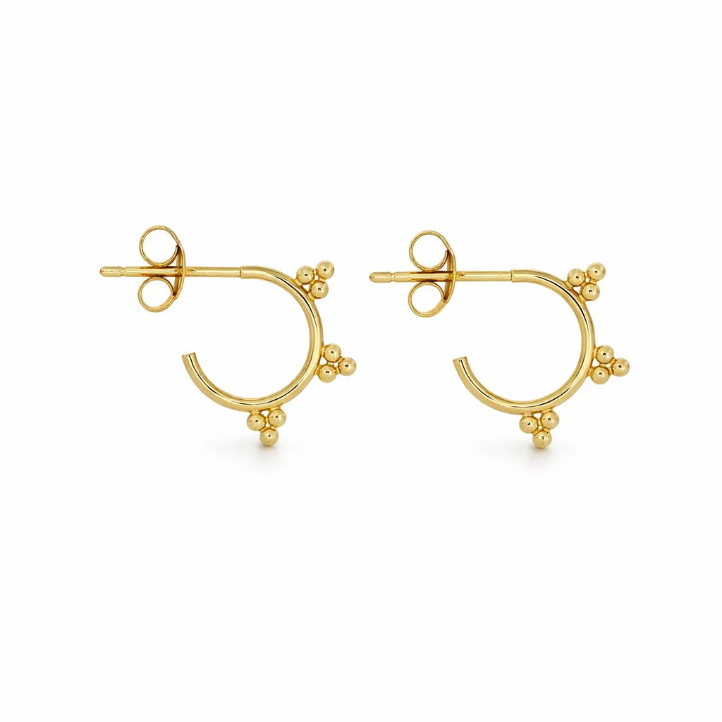 8 Karat Creol Ørestikker