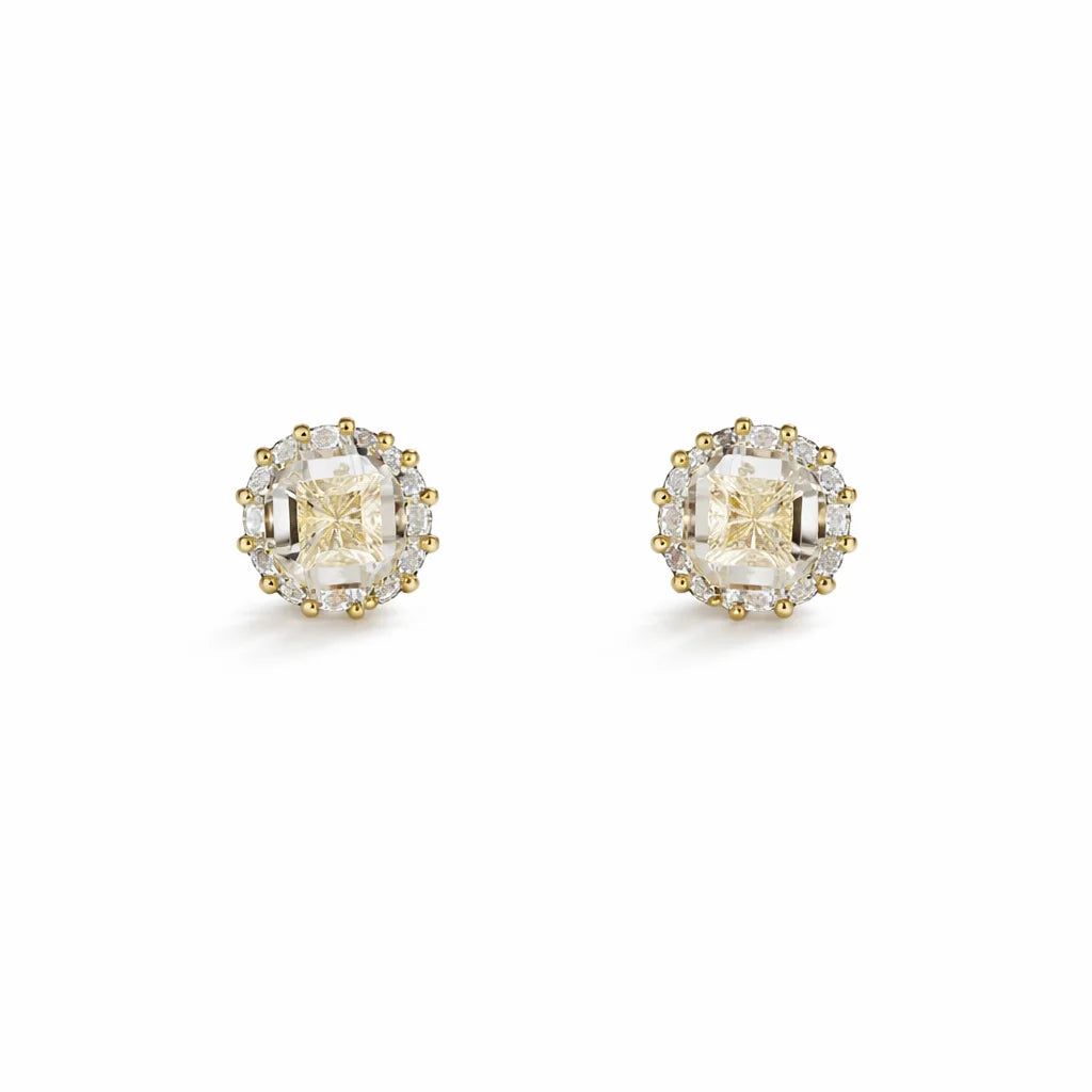 8 Karat Funklende Classic Ørestikker