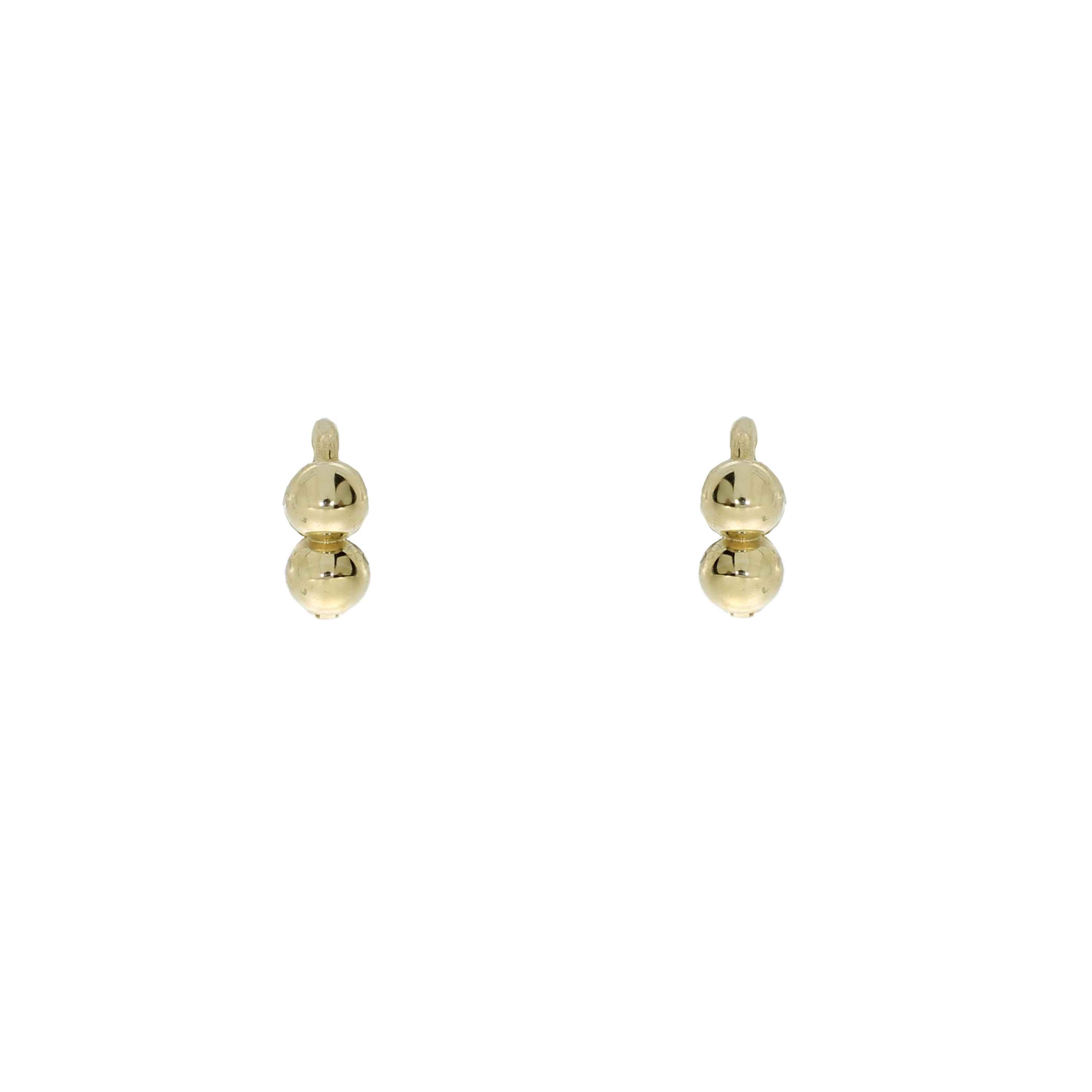 8 Karat Kugle Mini Creoler