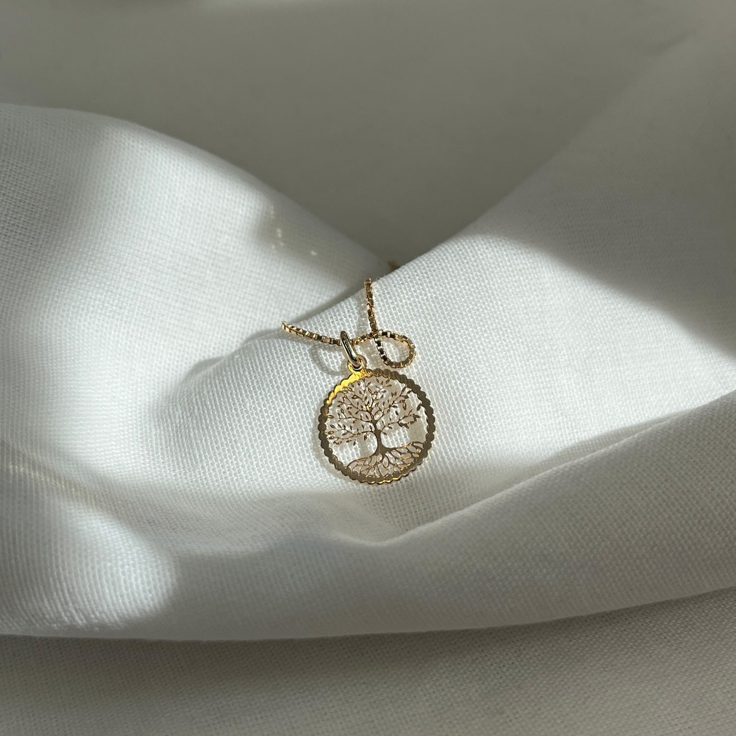 9 Karat Livets Træ Vedhæng