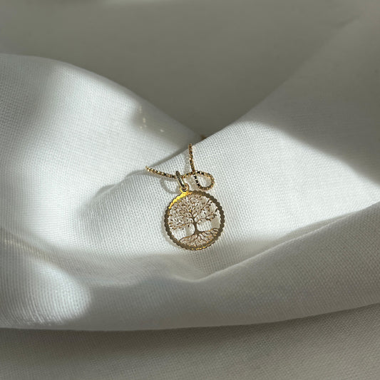9 Karat Livets Træ Vedhæng
