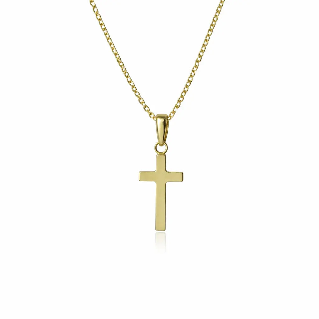 8 Karat Kors Vedhæng