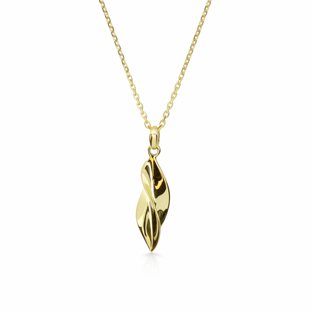 8 Karat Spiral Vedhæng