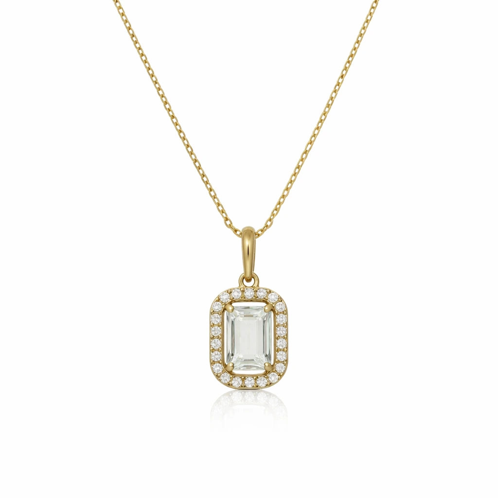 8 Karat Roset Halskæde