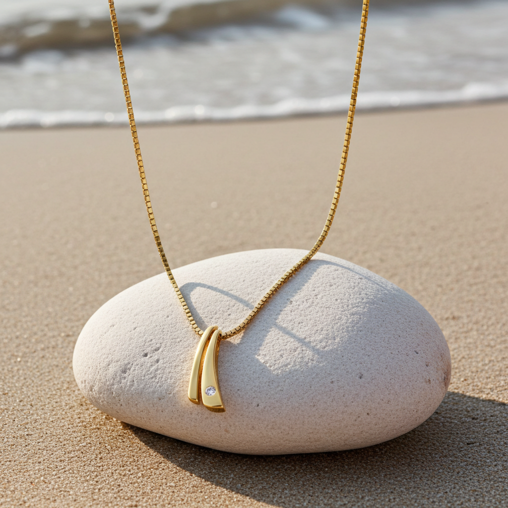 8 Karat Lana Halskæde