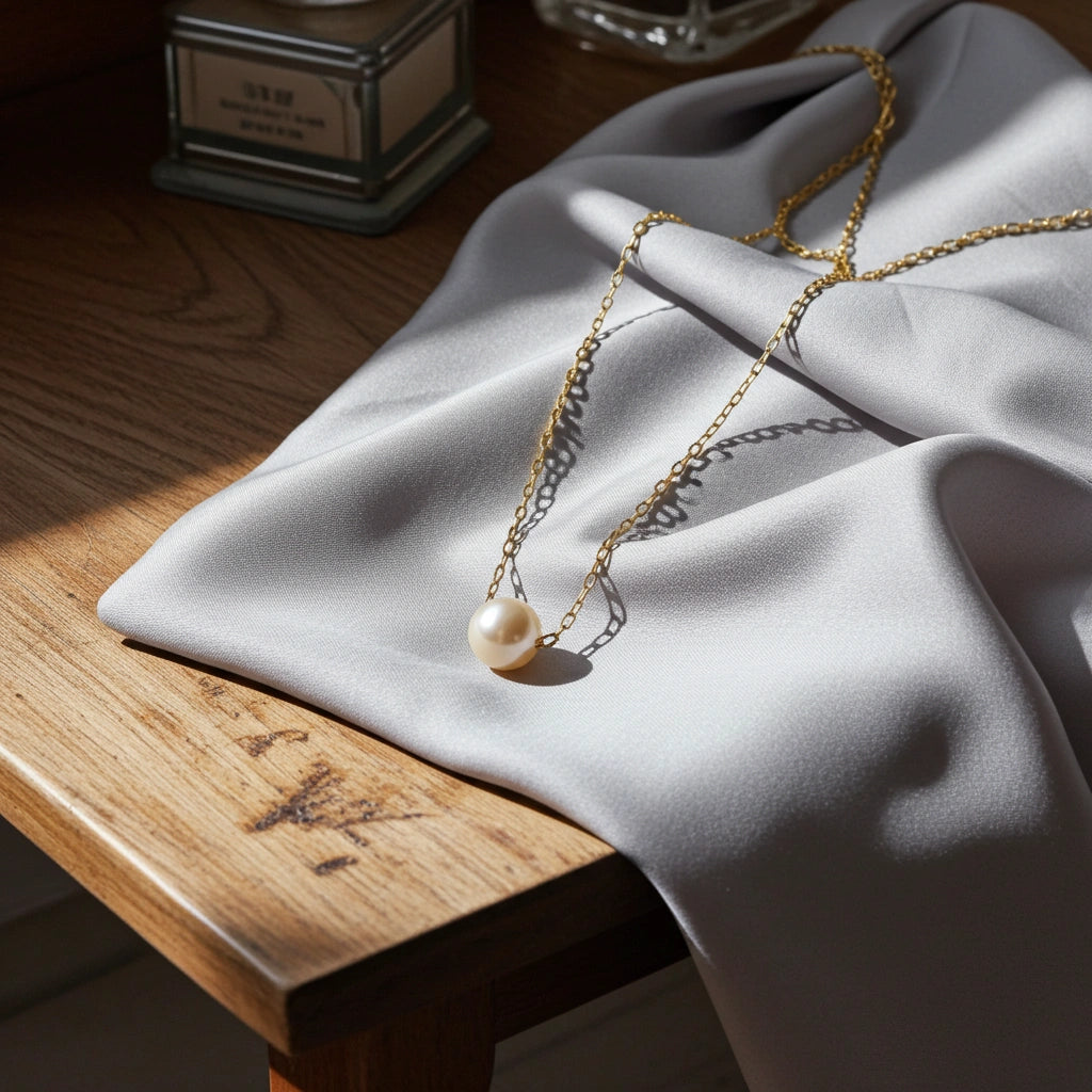 8 Karat Perle Vedhæng