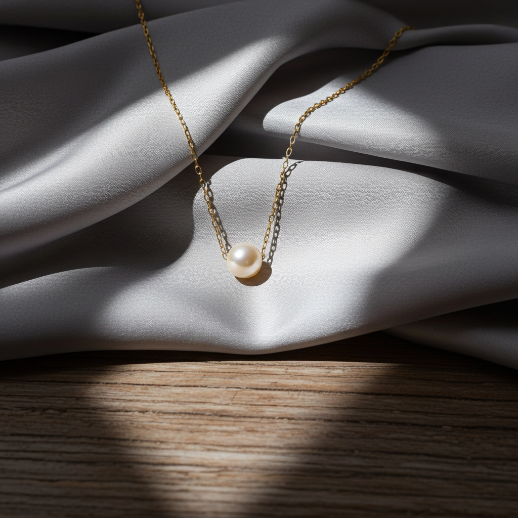 8 Karat Perle Vedhæng