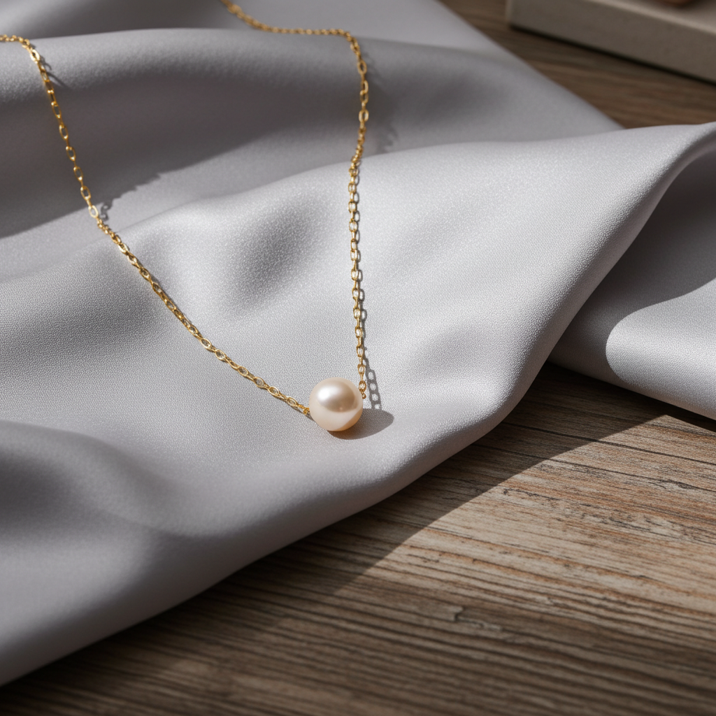 8 Karat Perle Vedhæng