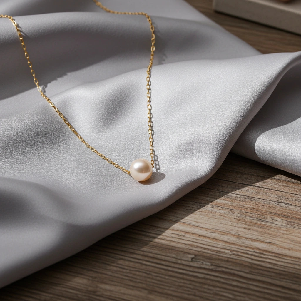 8 Karat Perle Vedhæng