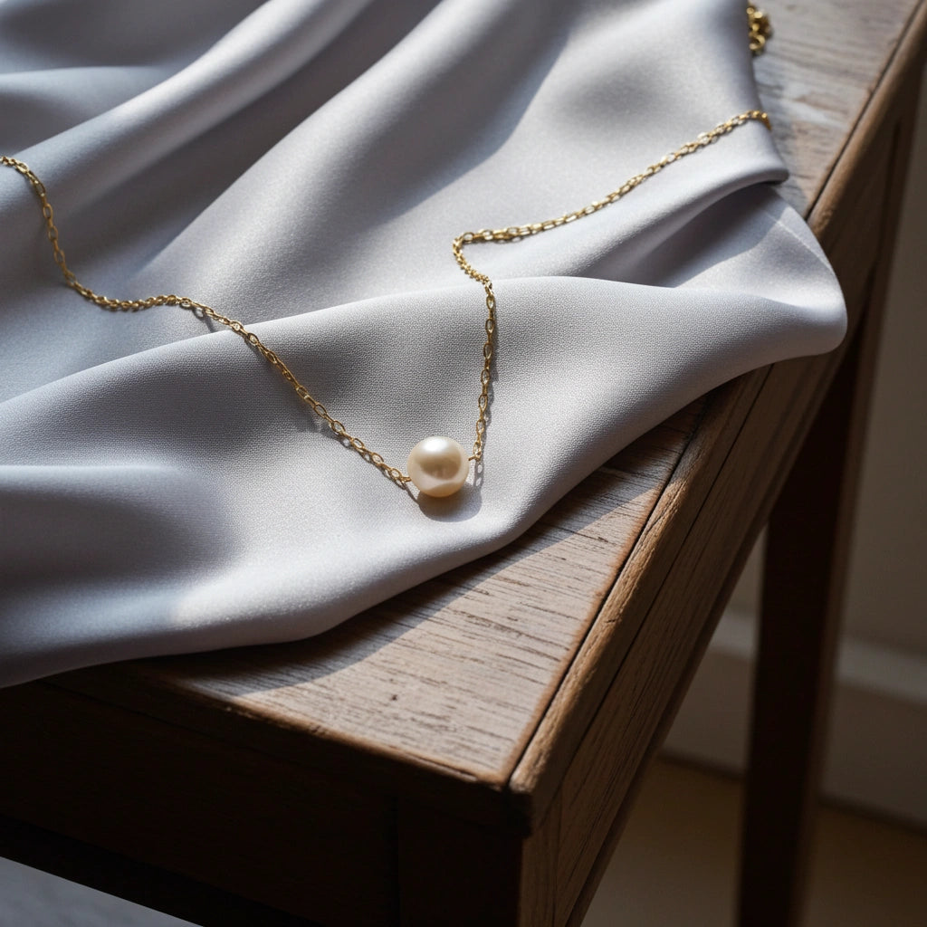 8 Karat Perle Vedhæng