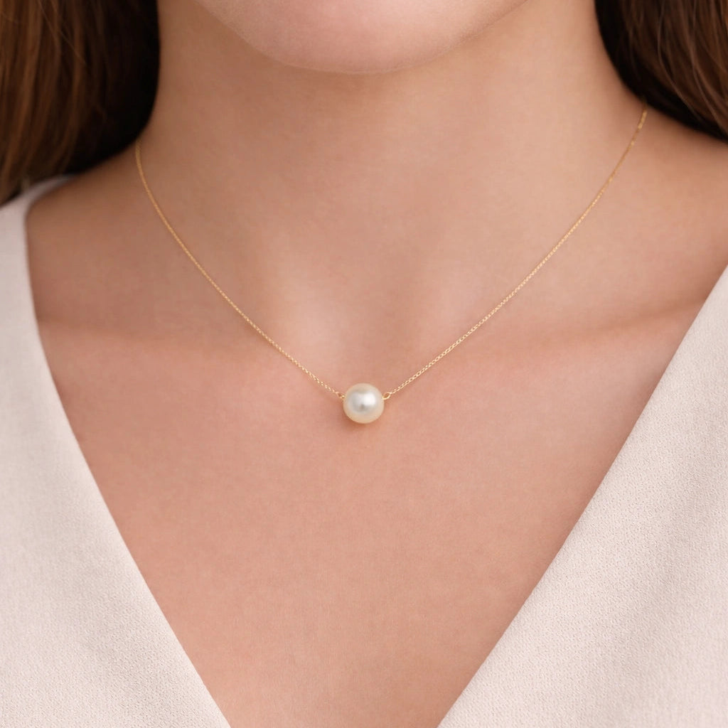 8 Karat Perle Vedhæng