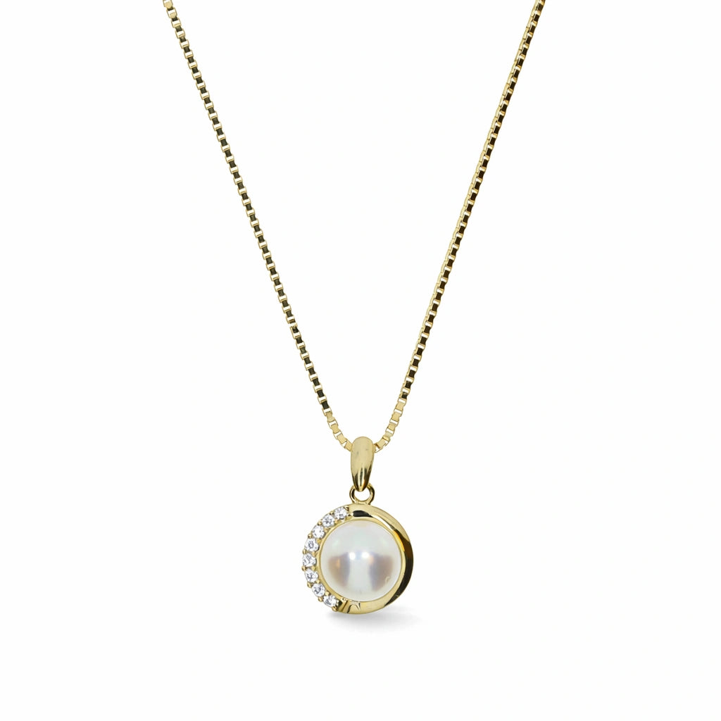 8 Karat Perle Vedhæng