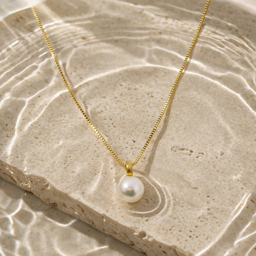 8 Karat Perle Vedhæng