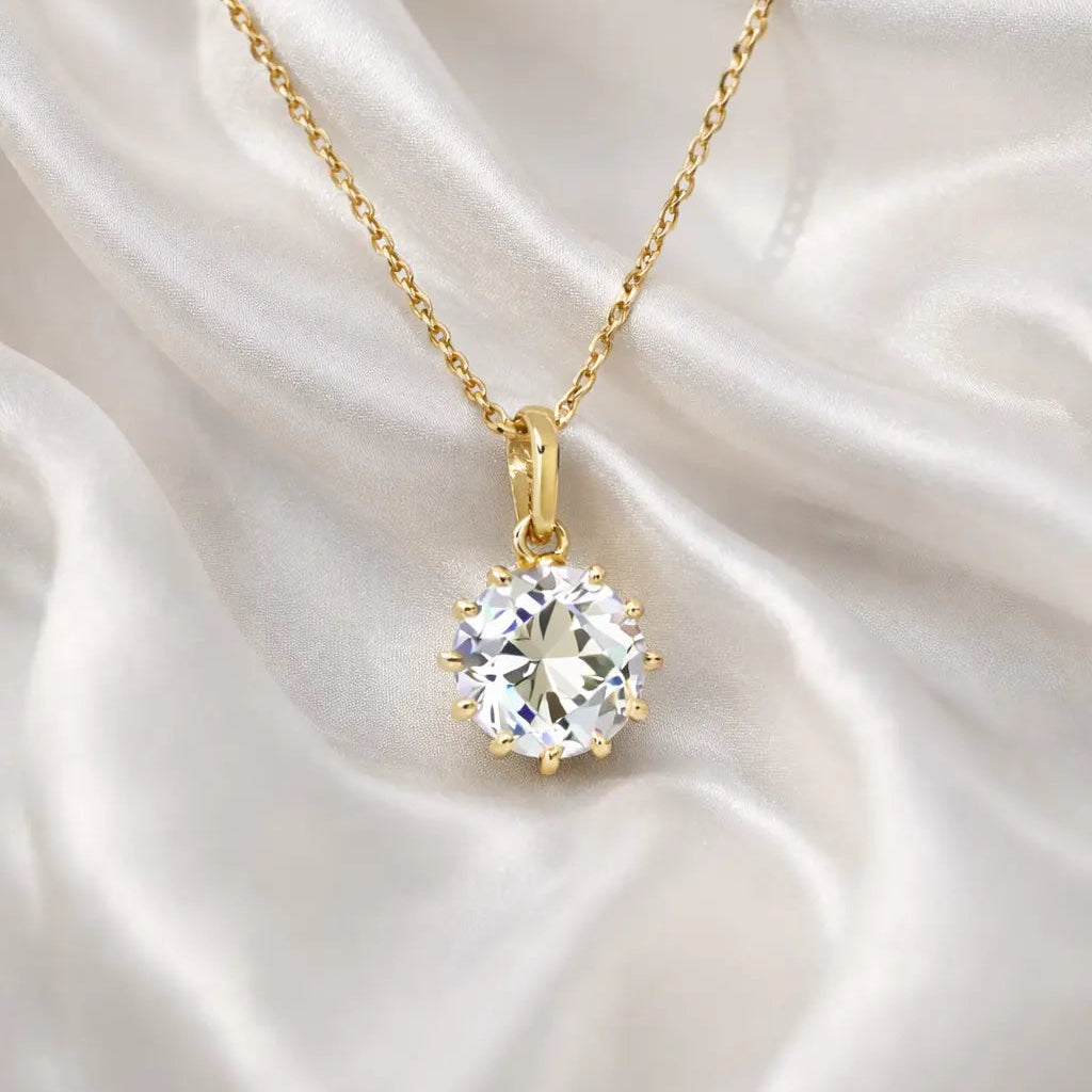 8 Karat Funklende Classic Halskæde