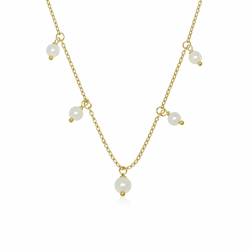 9 Karat Perle Halskæde