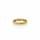 8 karat guldring med rillet design