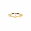 9 Karat Solitaire Ring