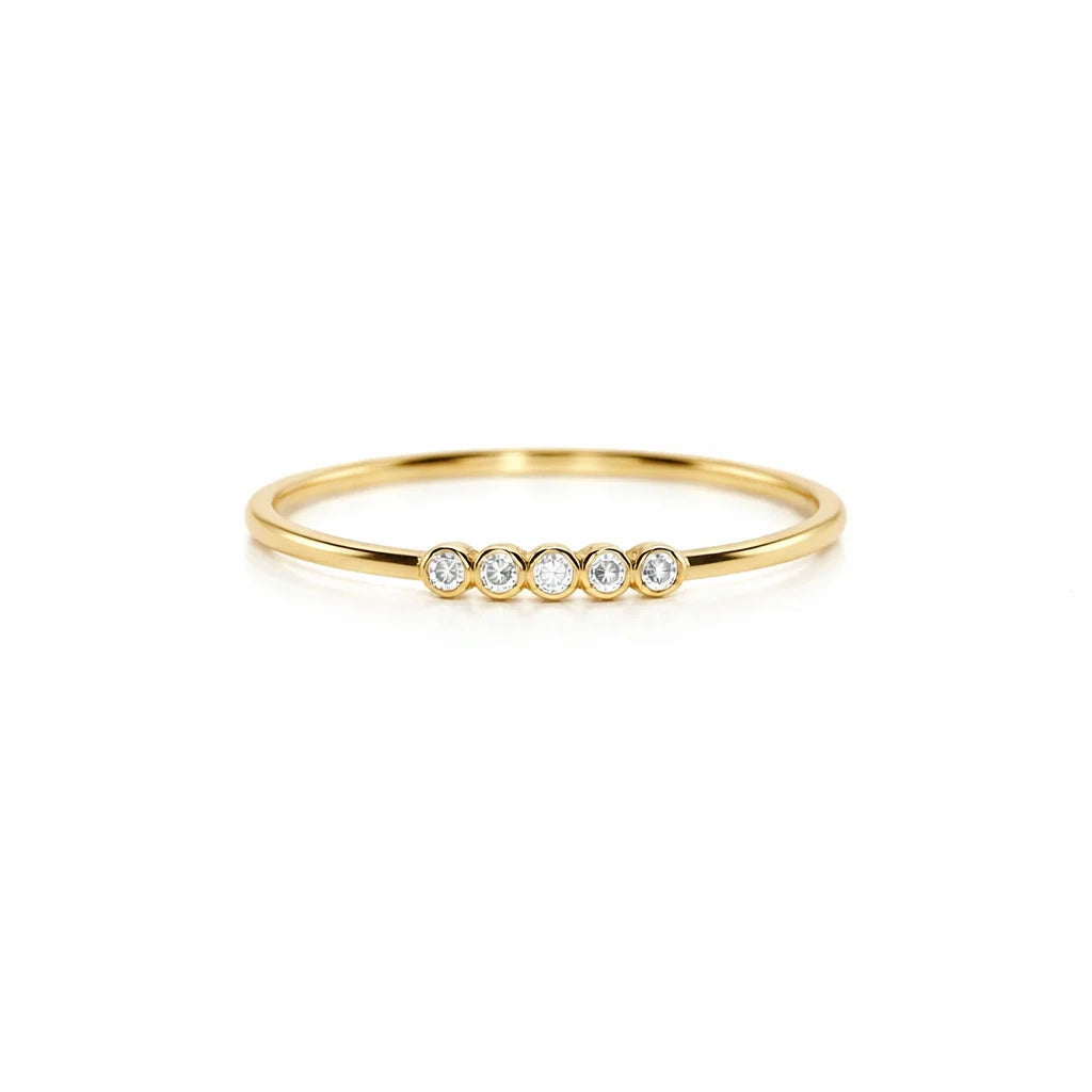8 Karat Alliance Ring