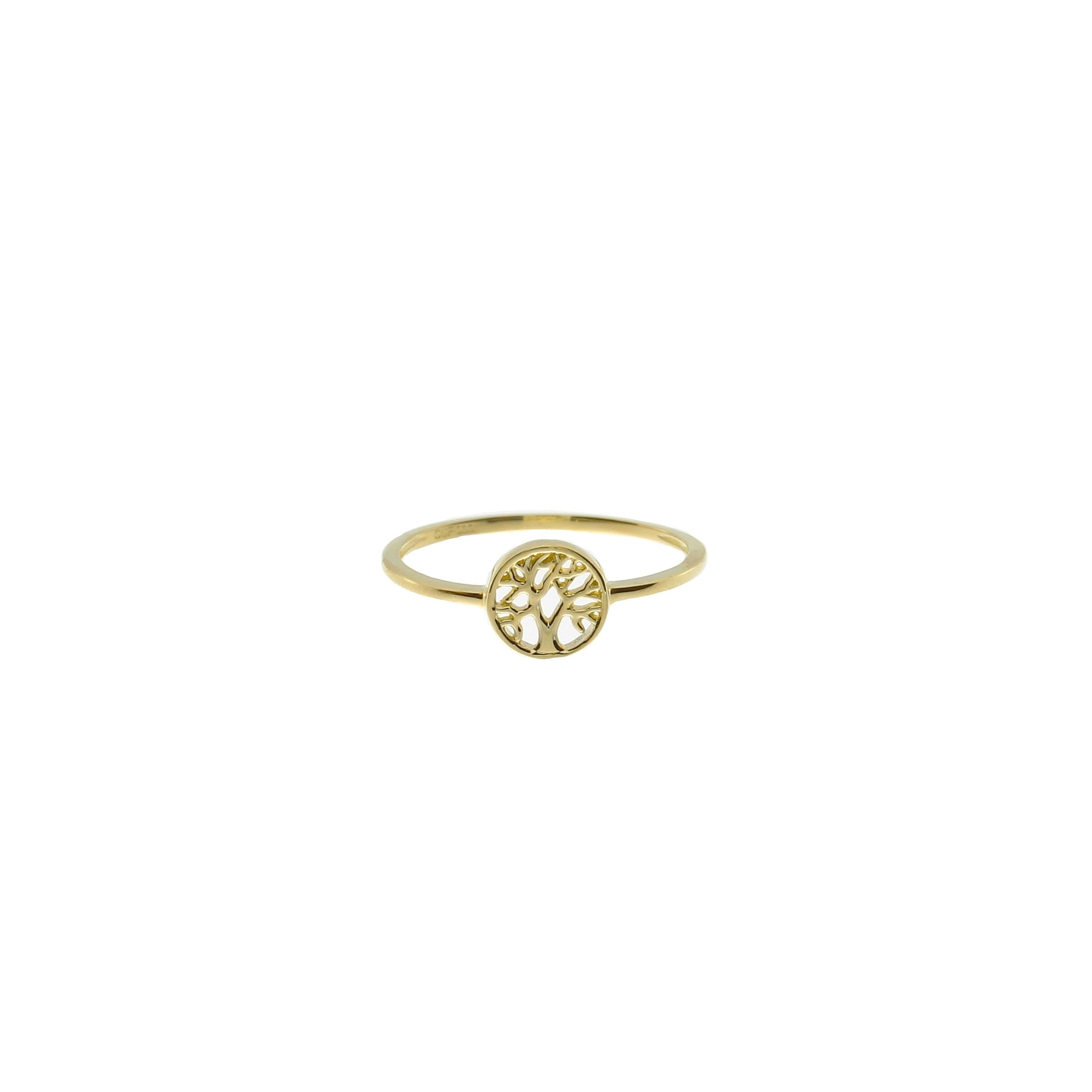 8 Karat Livets Træ Ring