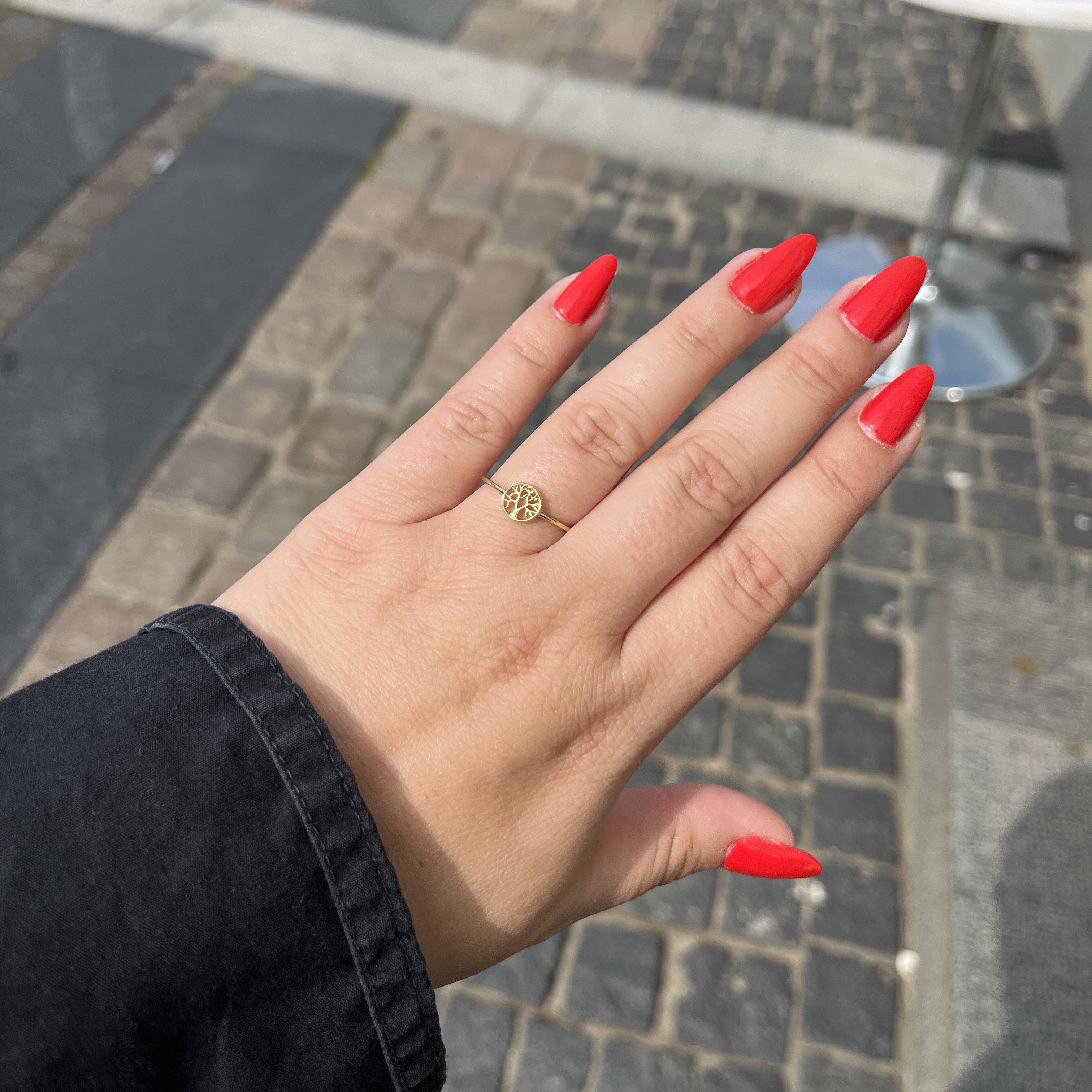 8 Karat Livets Træ Ring