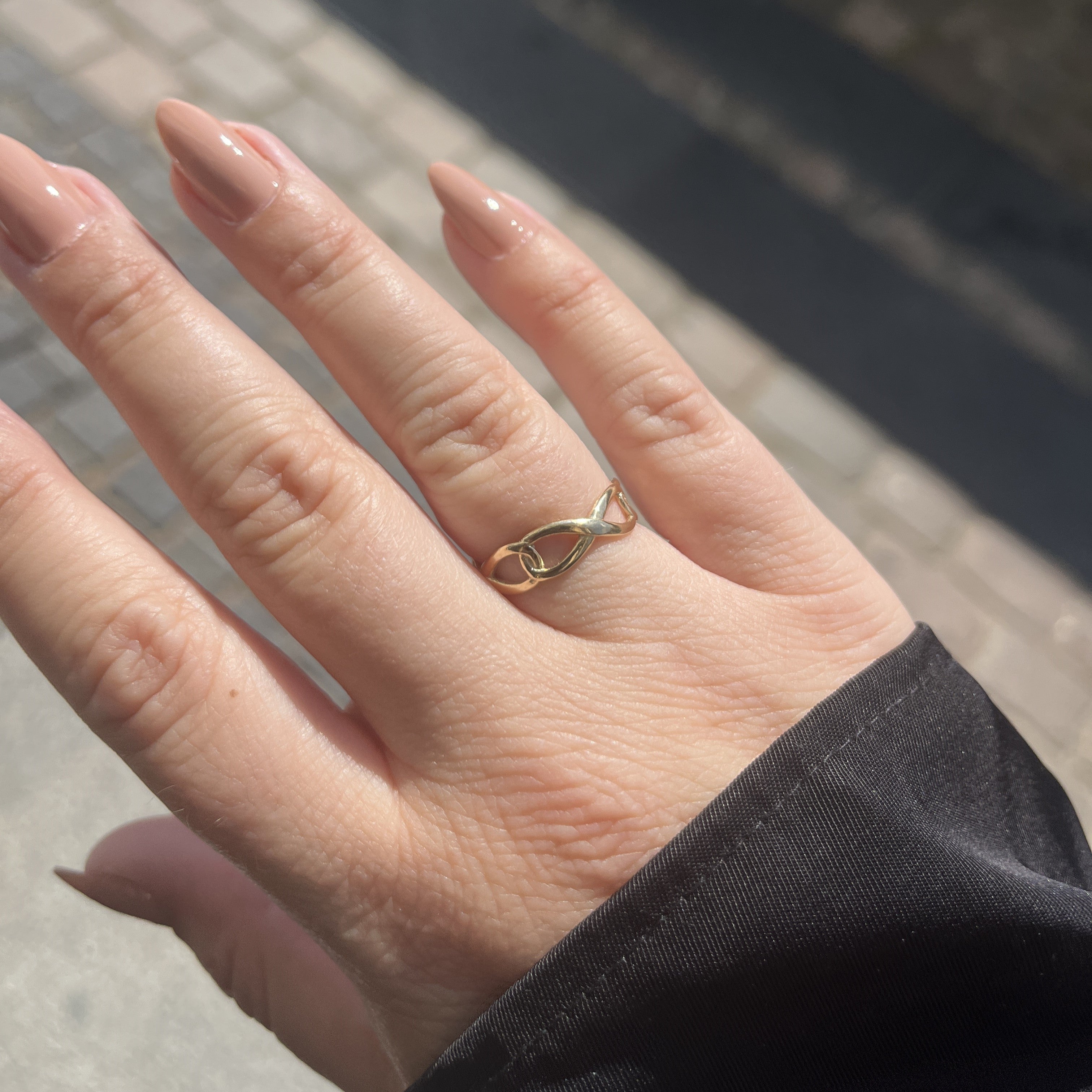8 Karat Evighedsring