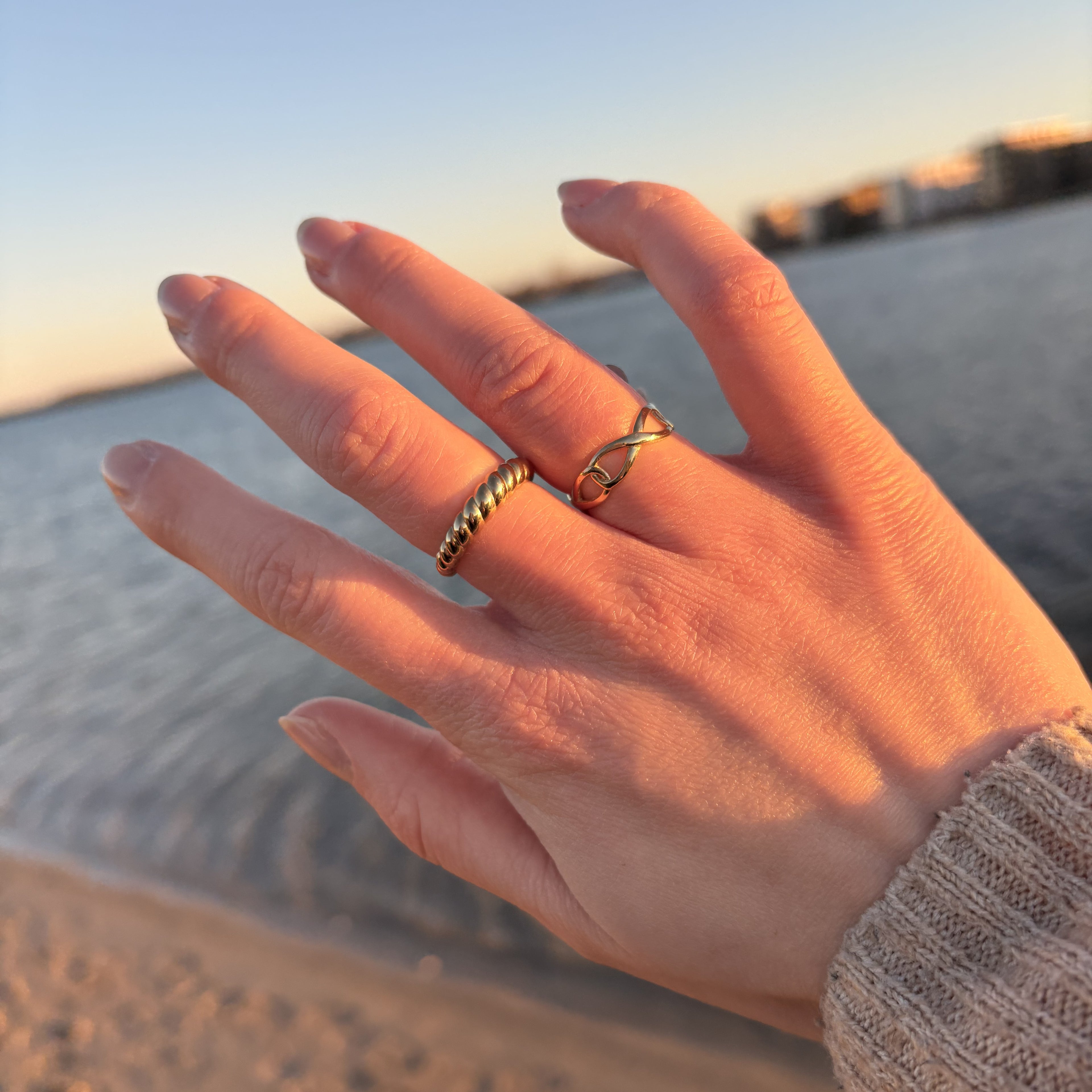 8 Karat Evighedsring
