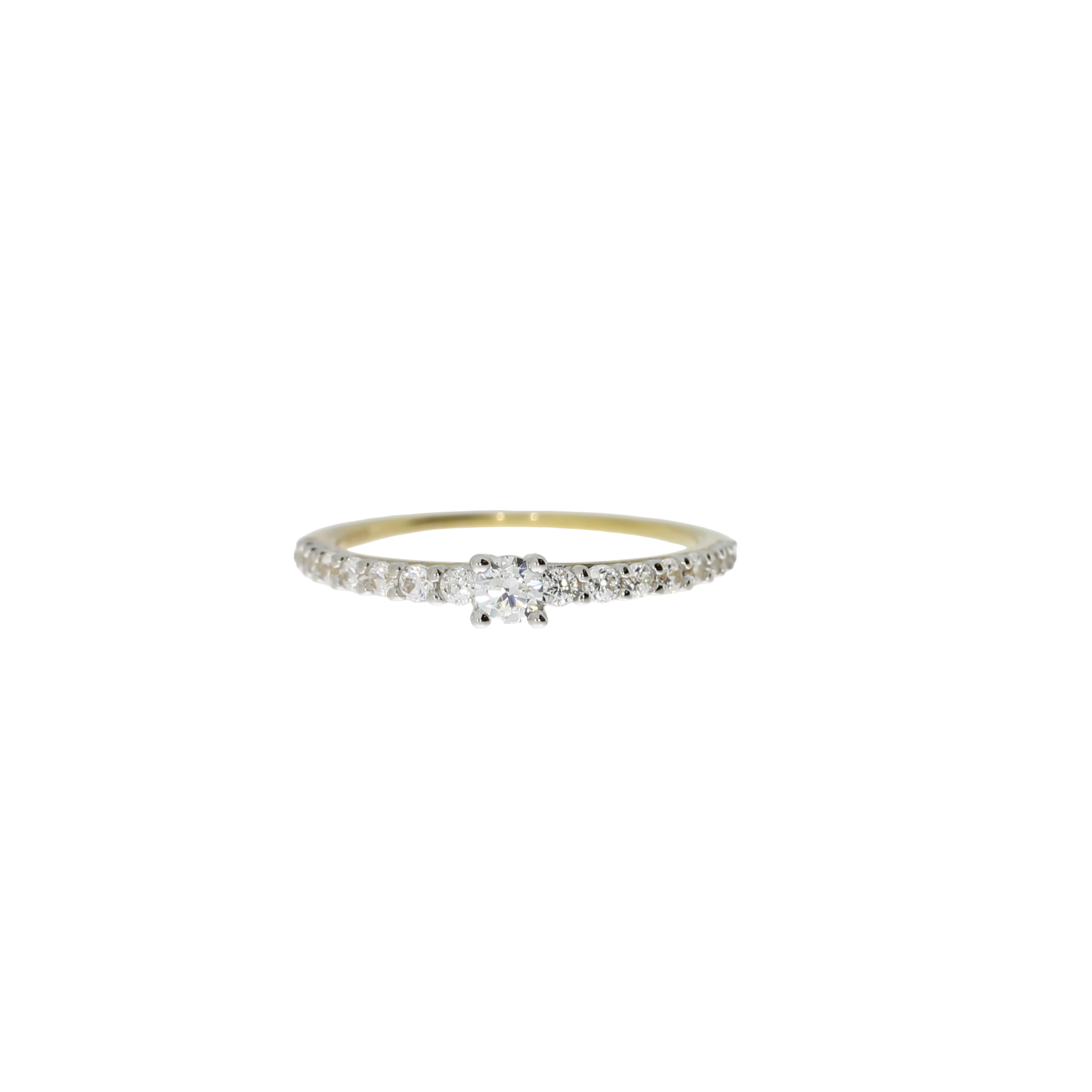 8 Karat Solitaire Ring