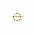 8 Karat Cirkel Ring