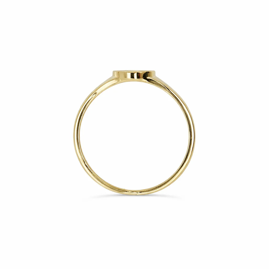 8 Karat Signet Ring