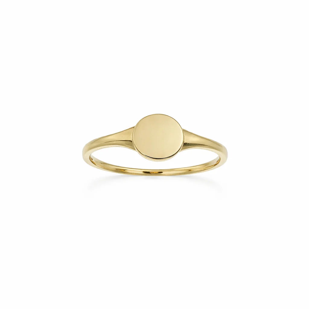8 Karat Signet Ring