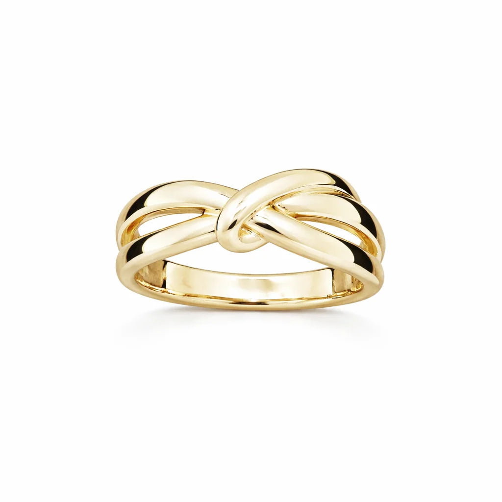 8 Karat Twist Ring