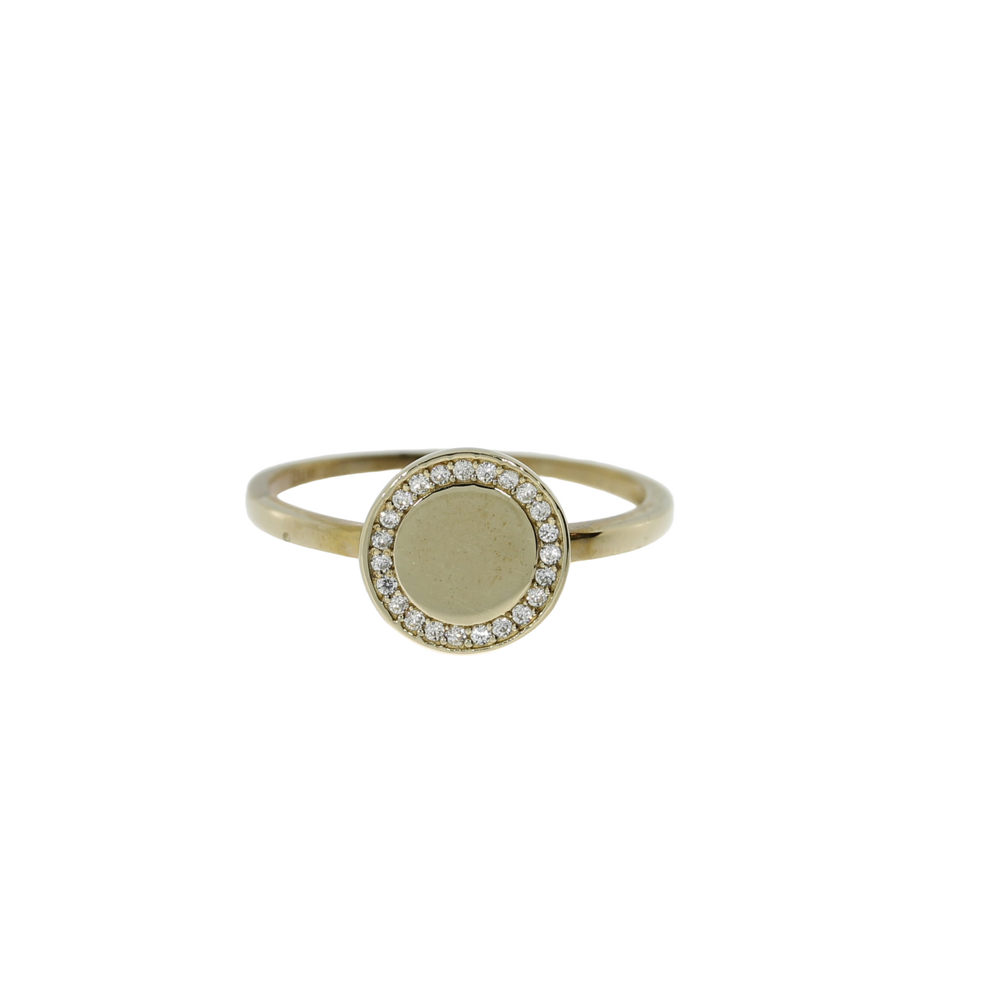 8 Karat Plade Ring