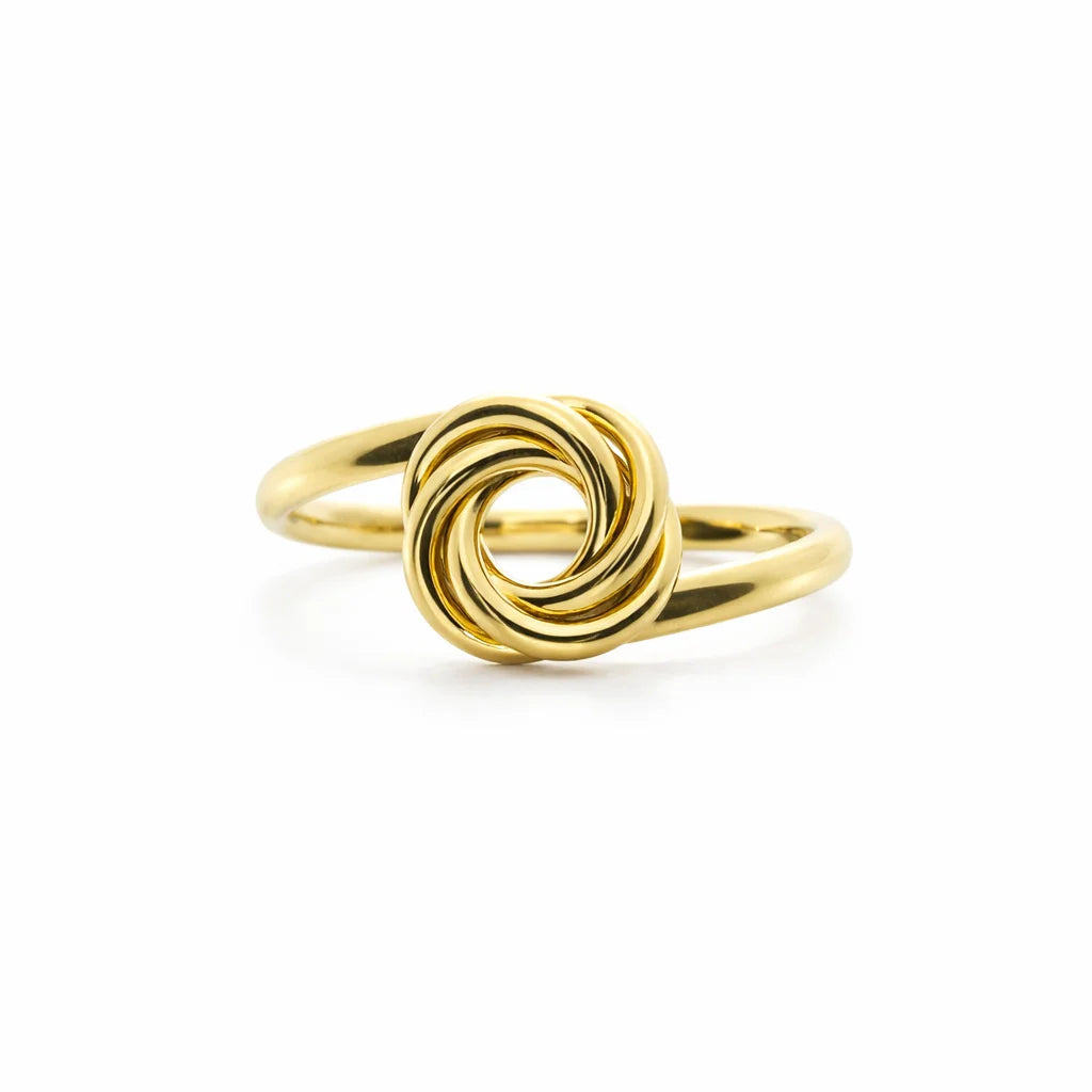 9 Karat Cirkel Ring