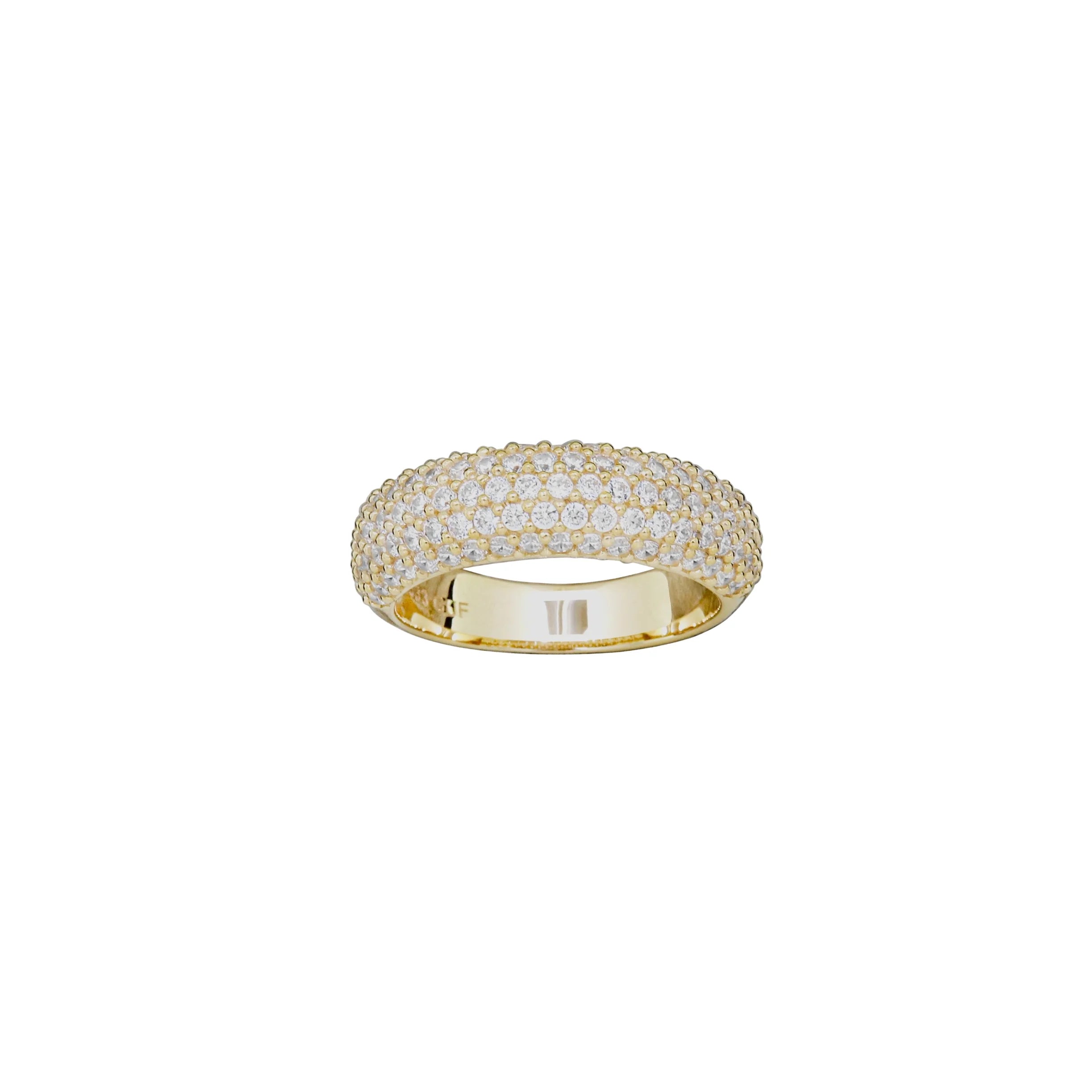 8 Karat Halo Glow Ring