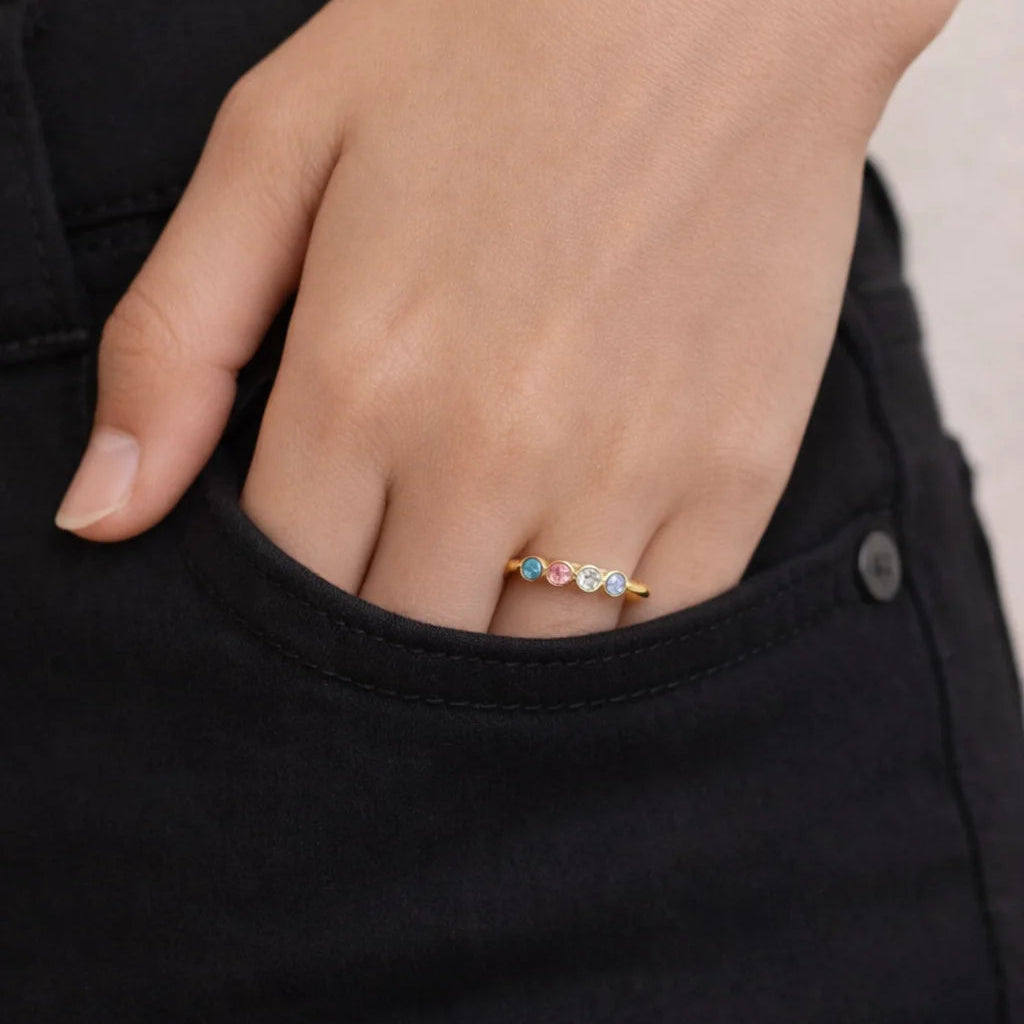 8 Karat Multifarvet Alliancering