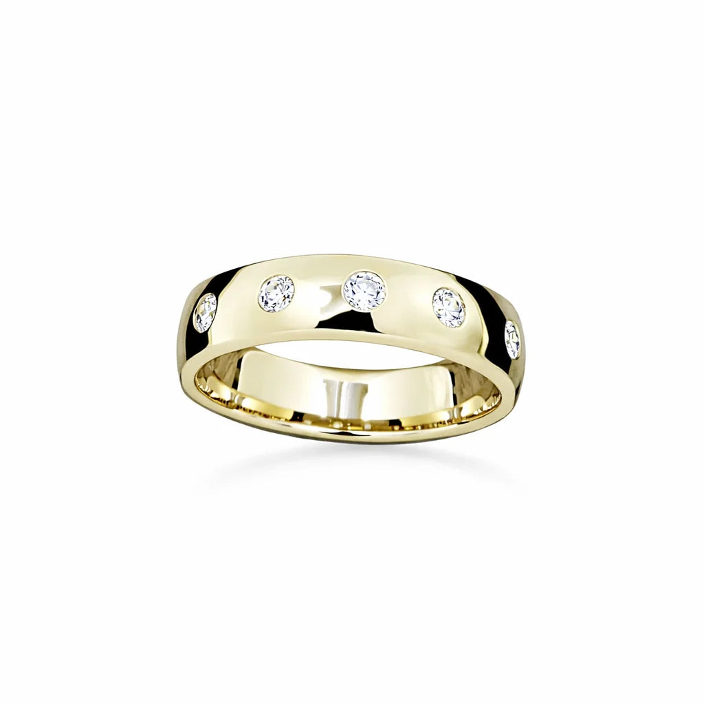 8 Karat Bold Gold Ring