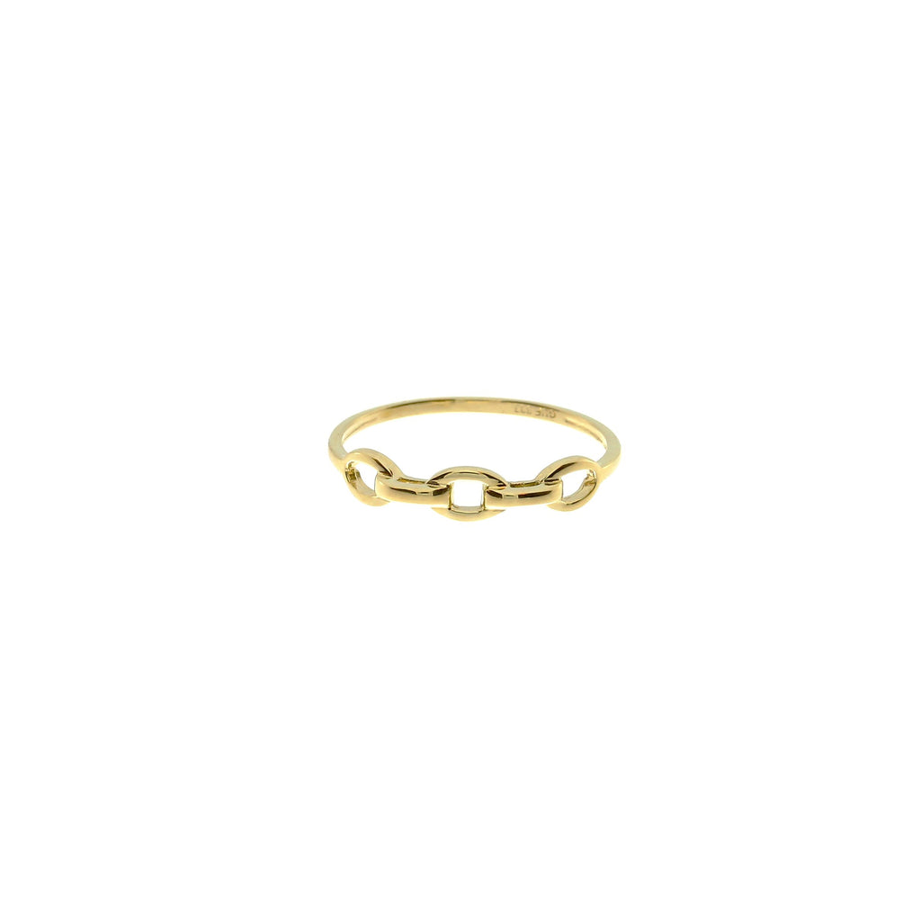 8 Karat Åbne Led Ring