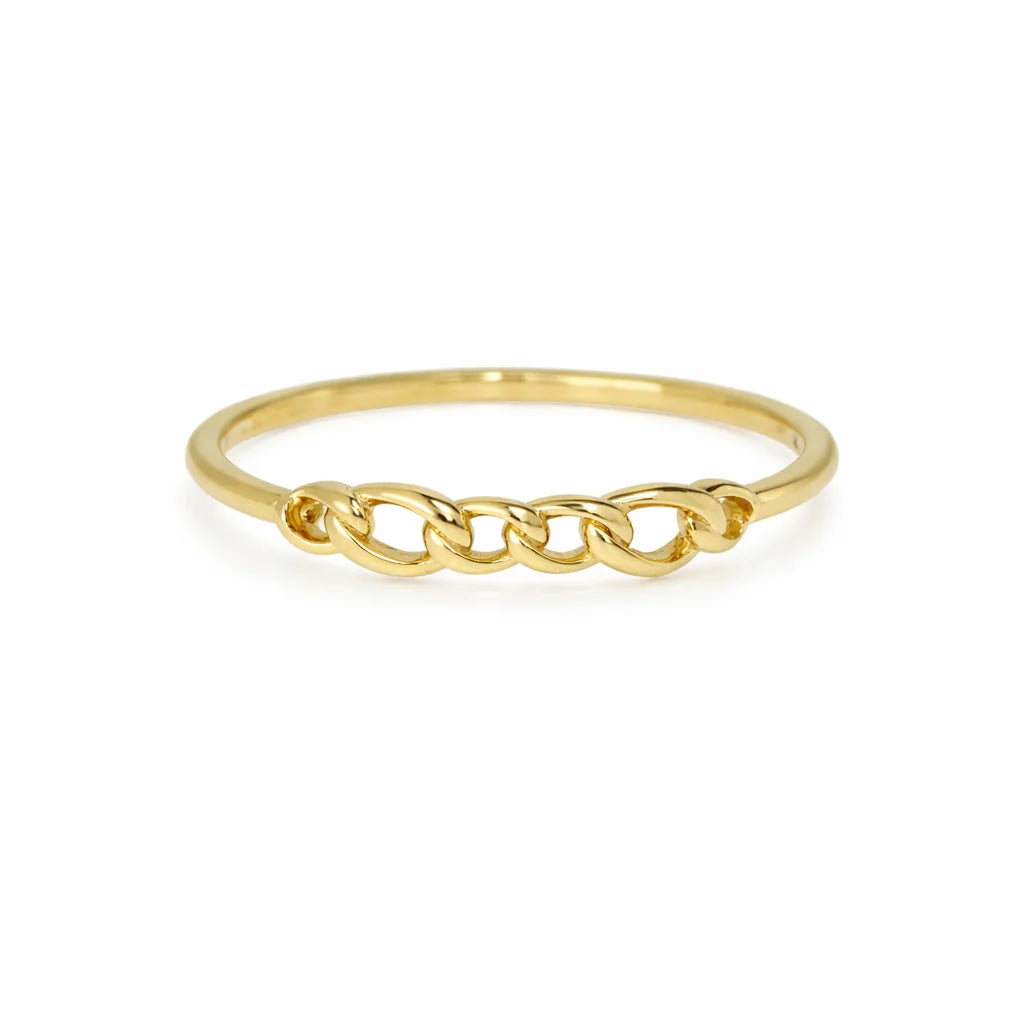 8 Karat Flettet Ring