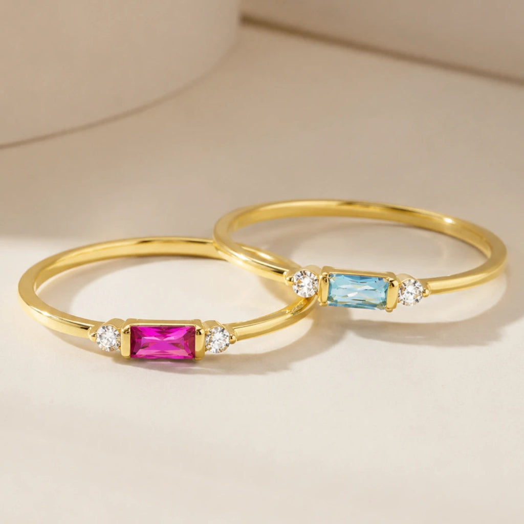 8 Karat Rubin Ring