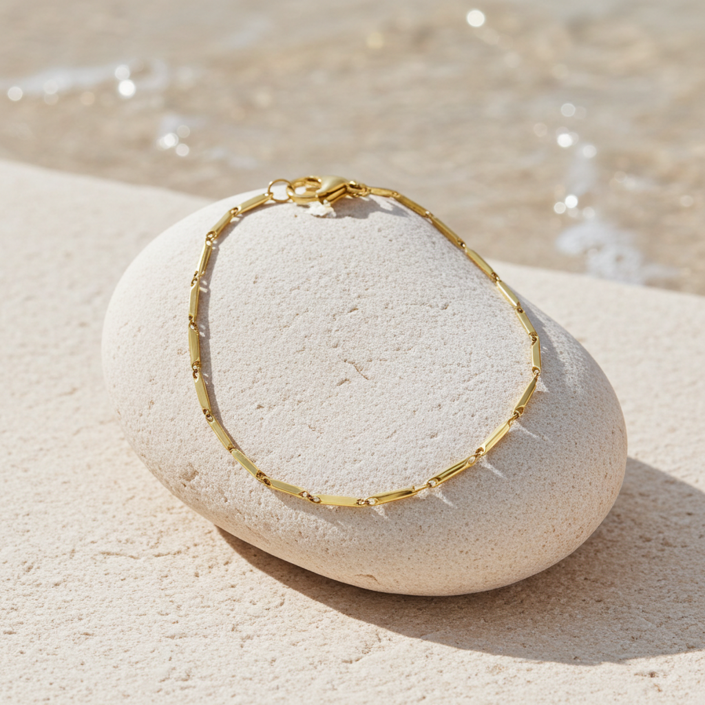 9 karat guldarmbånd