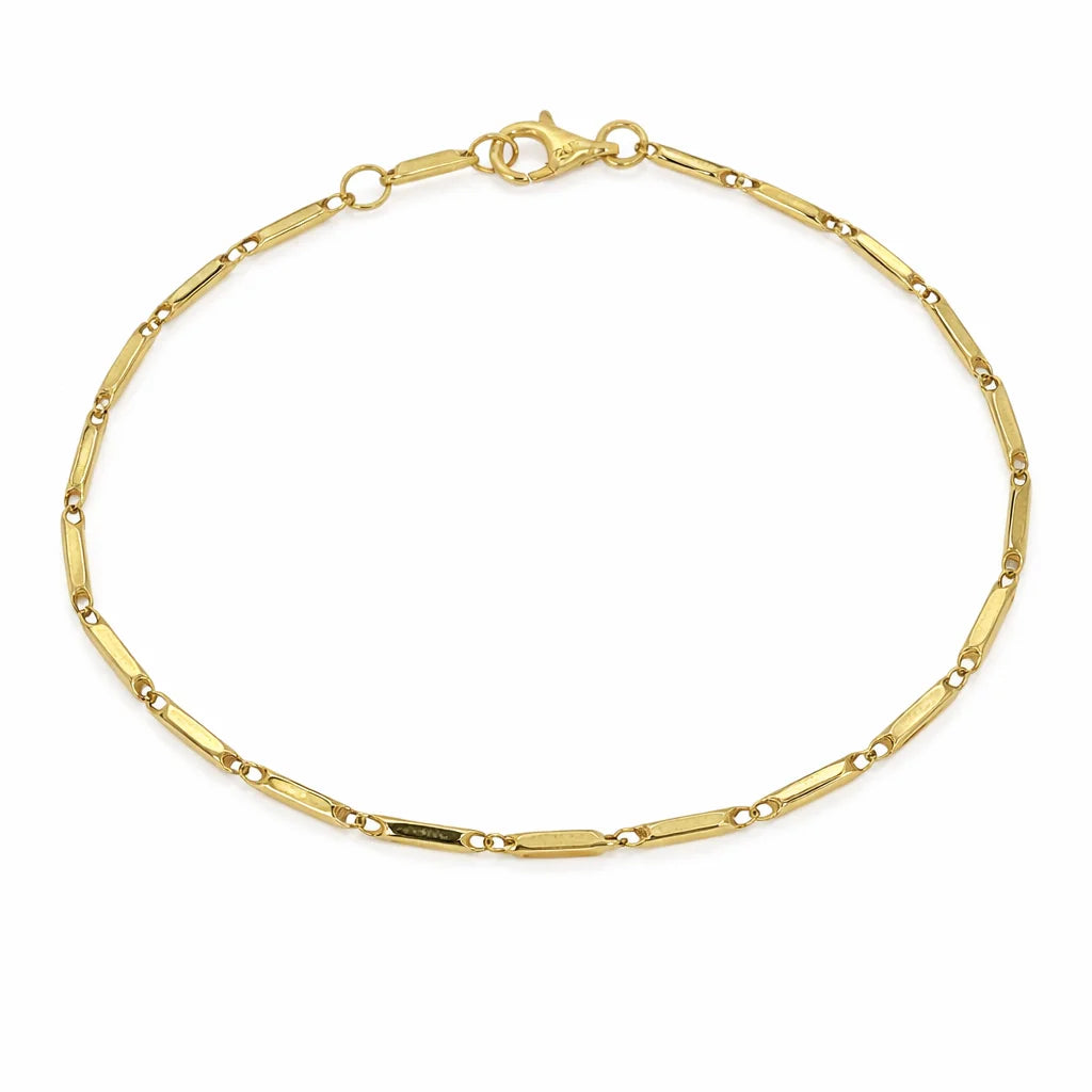 9 karat guldarmbånd