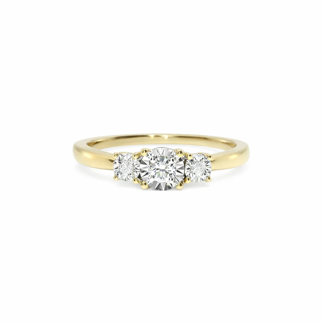 9 Karat Brillant Ring