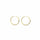 14 Karat Creoler 18mm