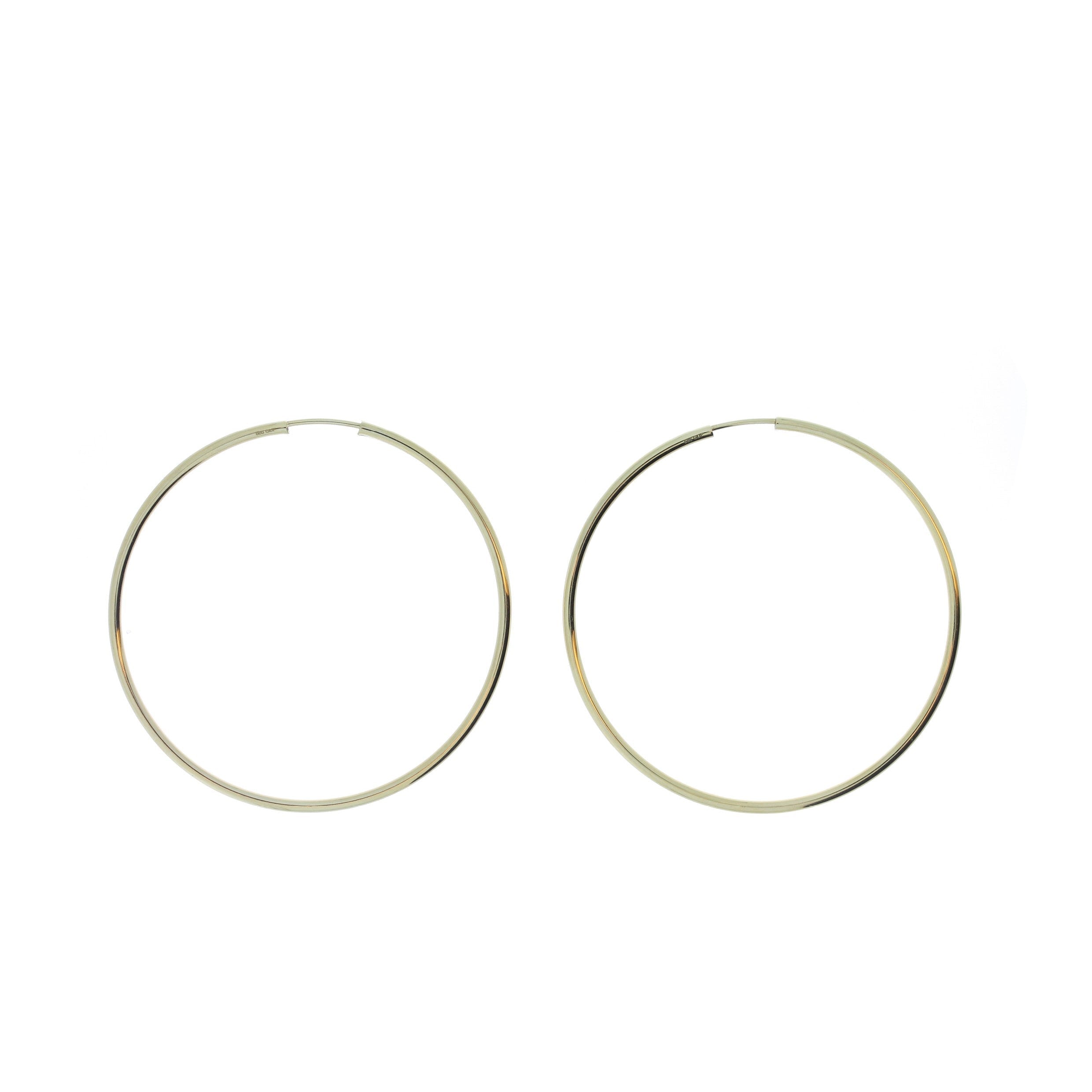 14 Karat Creoler 40mm