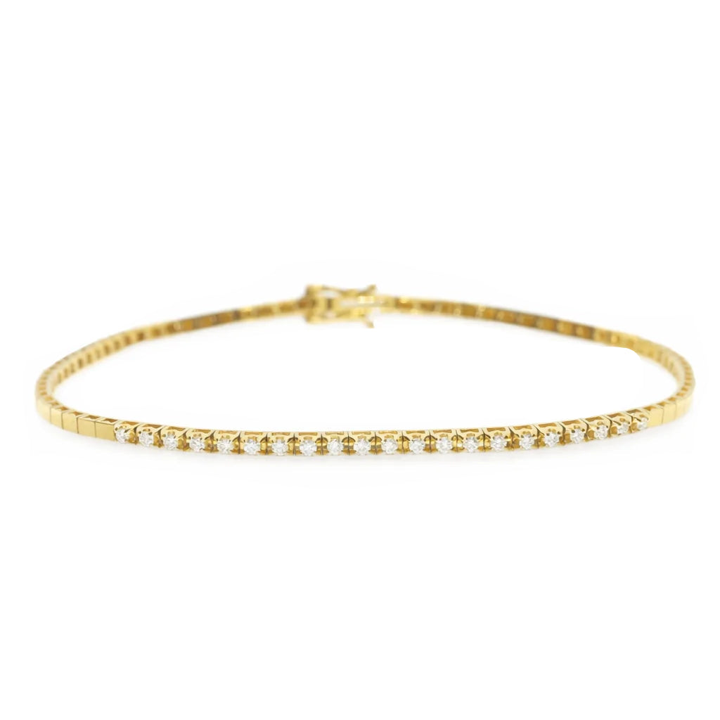 14 Karat Tennisarmbånd 0,33 ct.