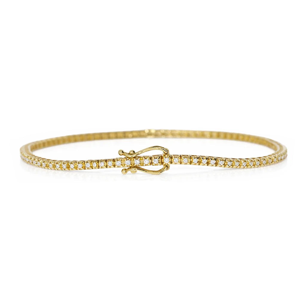 14 Karat Tennisarmbånd 0,50 ct.