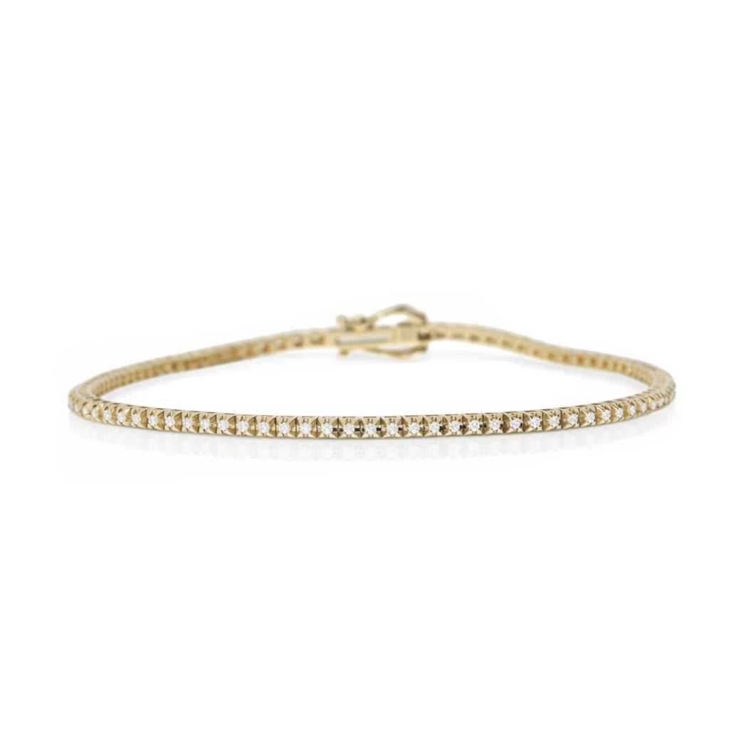 14 Karat Tennisarmbånd 0,50 ct.